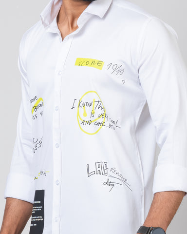 SCORE 10/10 White Shirt SCORE 10/10 White Shirt
