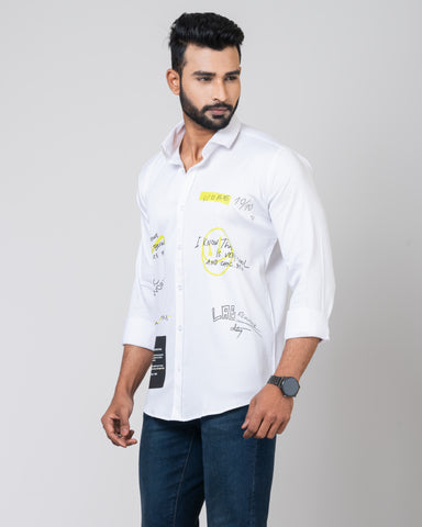 SCORE 10/10 White Shirt SCORE 10/10 White Shirt