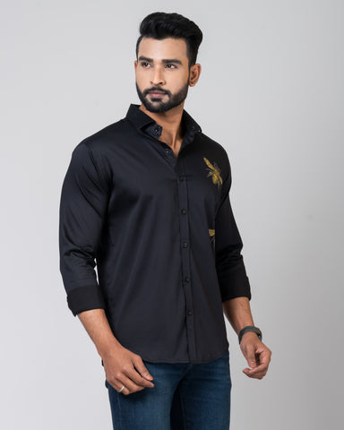 HONEY BEES Black Shirt HONEY BEES Black Shirt