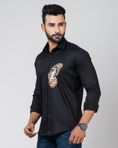 BUTTERFLY Black Shirt BUTTERFLY Black Shirt