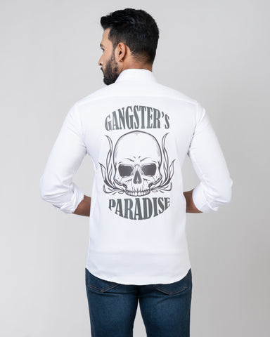 GANGSTER PARADISE White Shirt GANGSTER PARADISE White Shirt