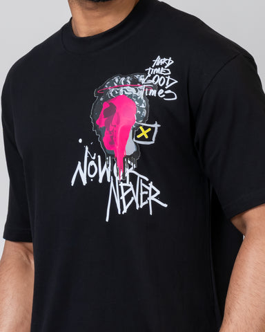 Now Or Never Oversized T-Shirt Now Or Never Oversized T-Shirt