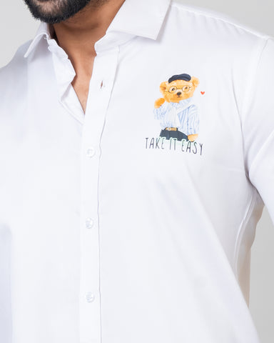 TAKE IT EASY White Shirt TAKE IT EASY White Shirt