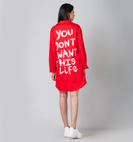 THIS LIFE SHIRT DRESS THIS LIFE SHIRT DRESS