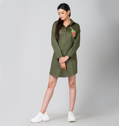 YOU'RE NOT TEQUILA SHIRT DRESS YOU'RE NOT TEQUILA SHIRT DRESS