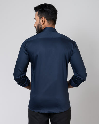 CATCH FLIGHT Navy Blue Shirt CATCH FLIGHT Navy Blue Shirt