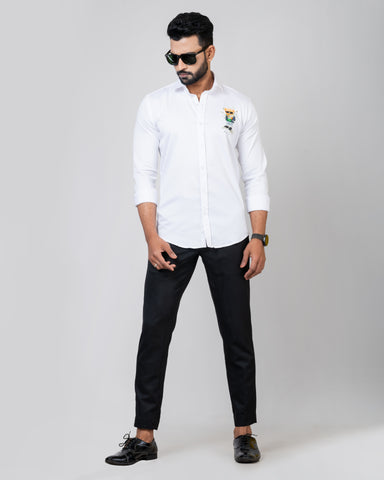 RICH BOY White Shirt. RICH BOY White Shirt.