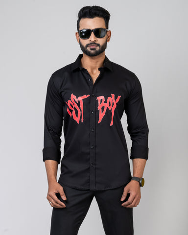 LOST BOY Black Shirt. LOST BOY Black Shirt.