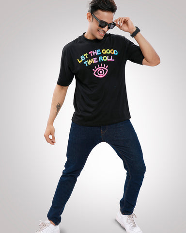 Let The Good Time Roll Oversized T-shirt Let The Good Time Roll Oversized T-shirt