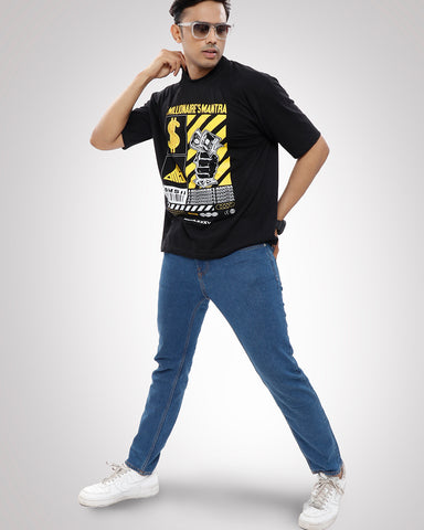 Millionaires Mantra Oversized T-shirt Millionaires Mantra Oversized T-shirt