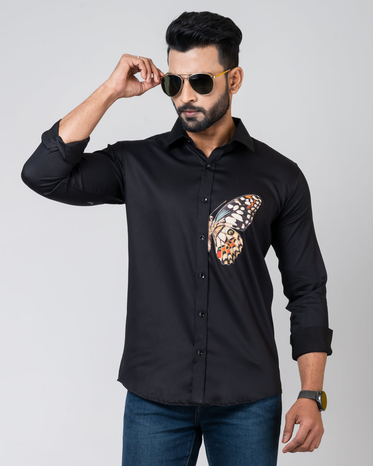 BUTTERFLY Black Shirt