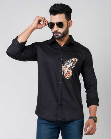 BUTTERFLY Black Shirt