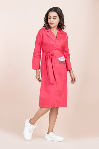 LIVE THE LIFE- LONG DRESS WITH BELT