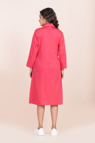 LIVE THE LIFE- LONG DRESS WITH BELT