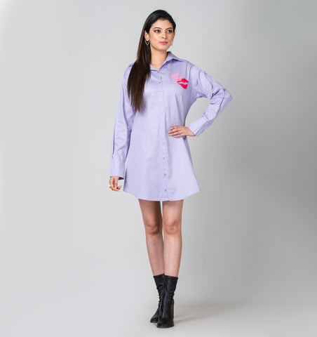 MORE AMORE SHIRT DRESS