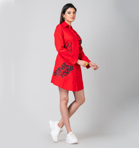 THIS LIFE SHIRT DRESS