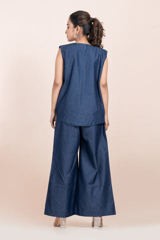 YOUNG & WILD- DENIM WAISTCOAT
