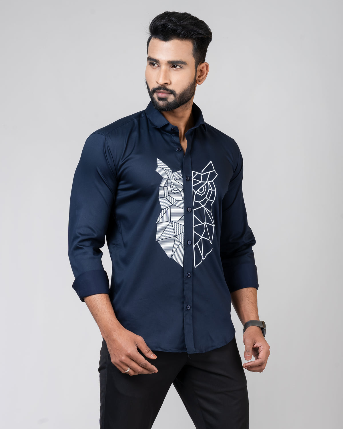 OWL Navy Blue Shirt