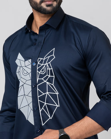 OWL Navy Blue Shirt