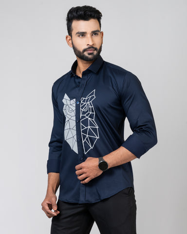 OWL Navy Blue Shirt