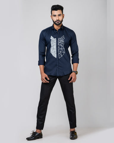 OWL Navy Blue Shirt