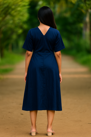 FLOWER BELT DRESS