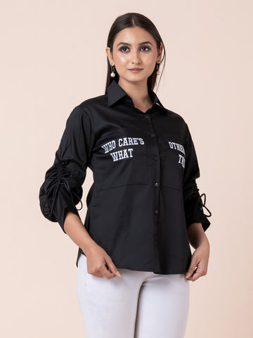 WHO CARES WHAT- SHIRT