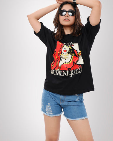 Womaniya Oversized T-shirt