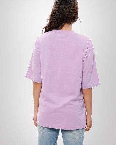 Plain Purple Oversized T-shirt