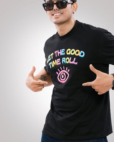 Let The Good Time Roll Oversized T-shirt