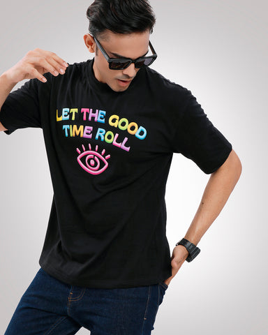 Let The Good Time Roll Oversized T-shirt