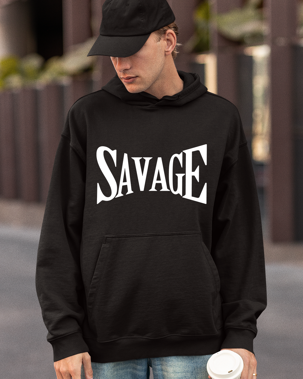 Savage black hoodies