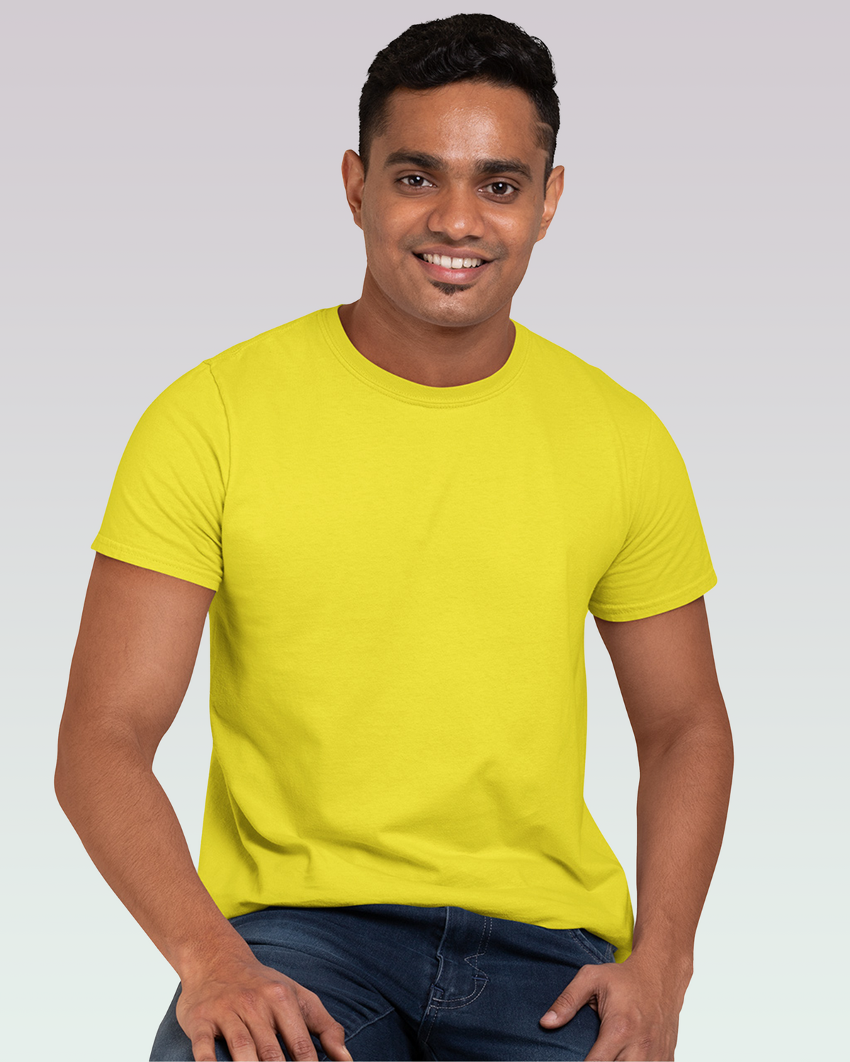 Yellow Regular T-shirt