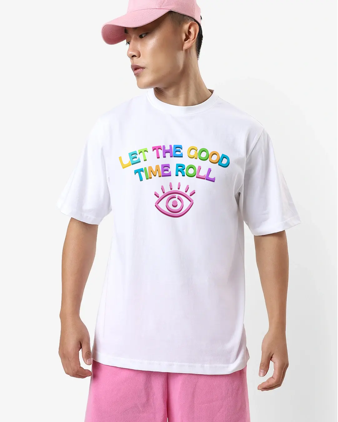 Good time roll oversized T-shirt