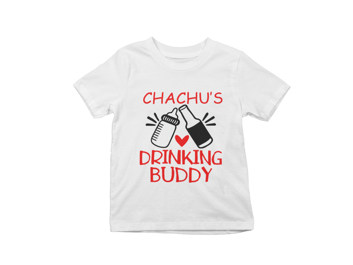 Chachu's Drinking Buddy Kids T-Shirt