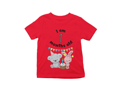 I'm 1 Month Old Kids T-Shirt