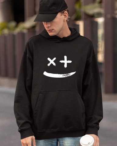 Smiley blacvk hoodies